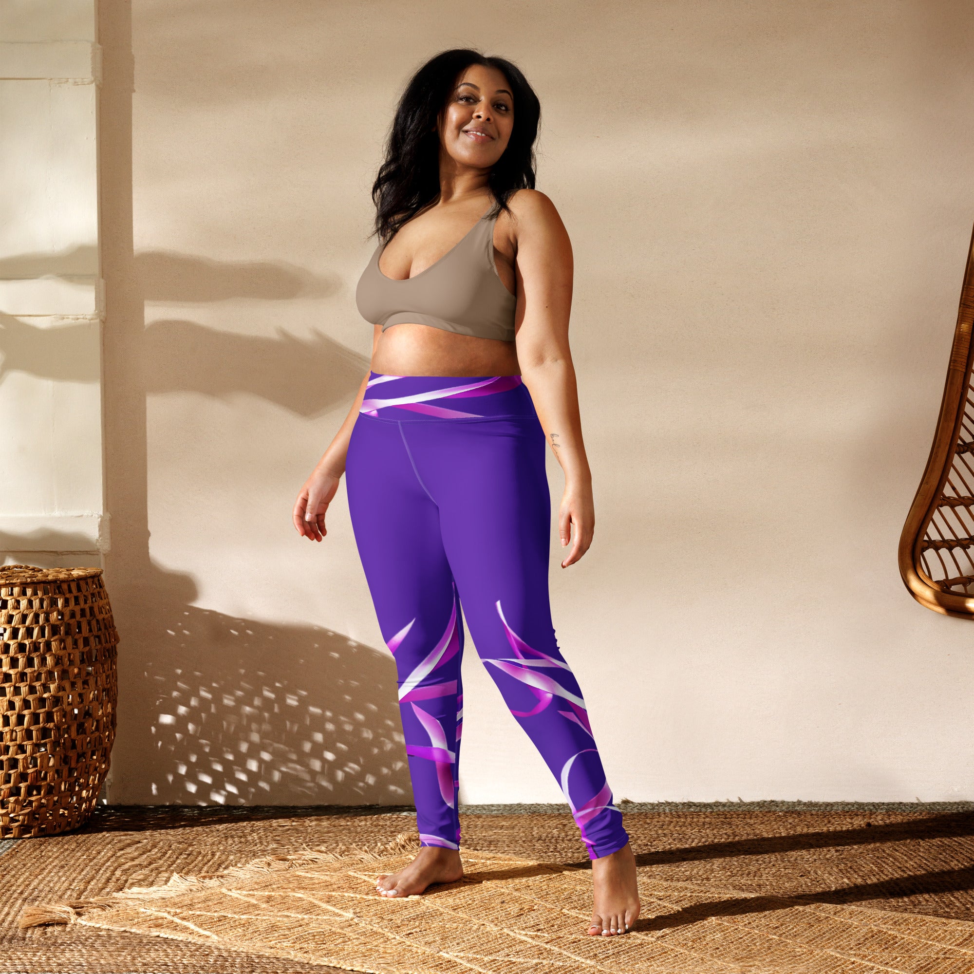 Workout Leggings. Dancewear Tights. Yoga Pants. "La Danza" Streetwear by WickedYo.